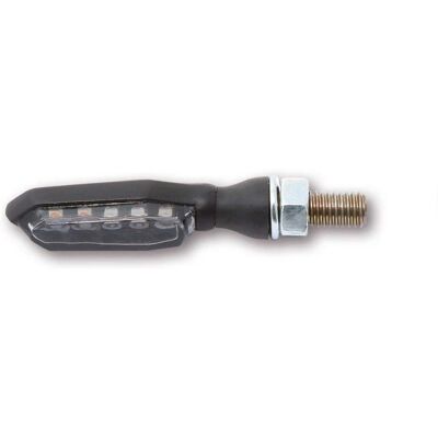Fanalino LED Sonic-X1 Highsider - Luce freno, Indicatore, Nero Fanalino LED Sonic-X1 Highsider - Luce freno, Indicatore, Nero