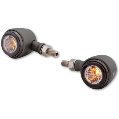 Clignotant LED LSL RETRO - Argent - Homologué E - Publicité Clignotant LED LSL RETRO - Argent - Homologué E - Publicité
