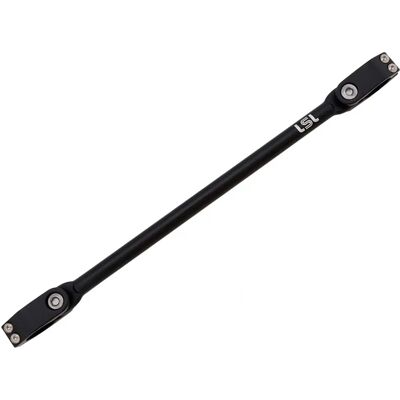LSL Cross-Bar Lenkerstrebe - Schwarz, Zweiteilige Schellen - Lenkerstütze LSL Cross-Bar Lenkerstrebe - Schwarz, Zweiteilige Schellen - Lenkerstütze
