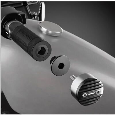 Adaptador de manillar M16 de Highsider para Harley-Davidson - 20 mm Adaptador de manillar M16 de Highsider para Harley-Davidson - 20 mm