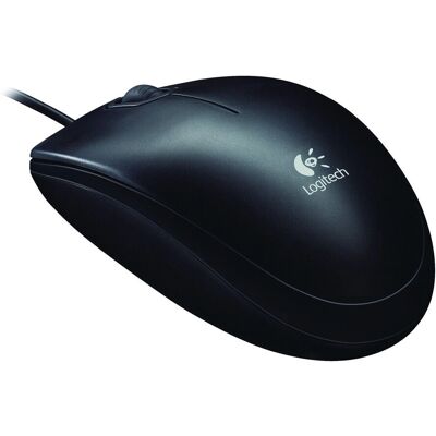 Logitech B100 Optical USB Mouse - Ambidextrous Logitech B100 Optical USB Mouse - Ambidextrous