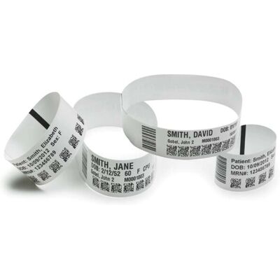 Zebra Z-Band Ultrasoft - Braccialetto autoadesivo - 25 x 279mm - Adulti Zebra Z-Band Ultrasoft - Braccialetto autoadesivo - 25 x 279mm - Adulti