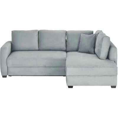 bobb Ecksofa mit Boxspringpolsterung Grau - Polstermöbel bobb Ecksofa mit Boxspringpolsterung Grau - Polstermöbel