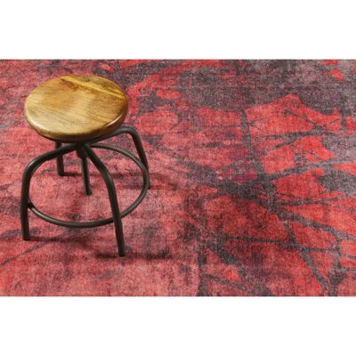 WECON HOME Pepe Teppich - 120x170cm, 6mm, Polyester, rot - Teppich WECON HOME Pepe Teppich - 120x170cm, 6mm, Polyester, rot - Teppich