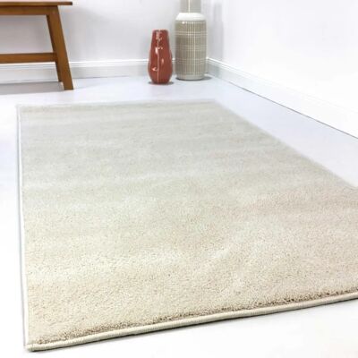 Tapis Campus Beige Esprit - Doux et Moelleux - 160x230 cm - Publicité Tapis Campus Beige Esprit - Doux et Moelleux - 160x230 cm - Publicité