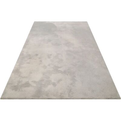 WECON HOME BASICS Vanessa Teppich - 130x190cm, Grau, Weich, Wohnzimmer WECON HOME BASICS Vanessa Teppich - 130x190cm, Grau, Weich, Wohnzimmer