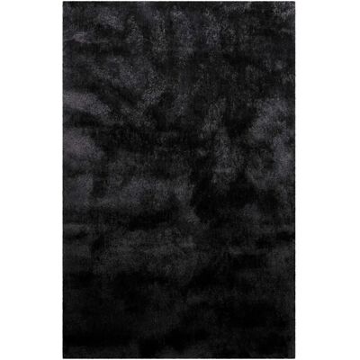 Homie Living Schwarzer Mikrofaser Teppich - Dicht, Weich, Für Alle Böden Homie Living Schwarzer Mikrofaser Teppich - Dicht, Weich, Für Alle Böden