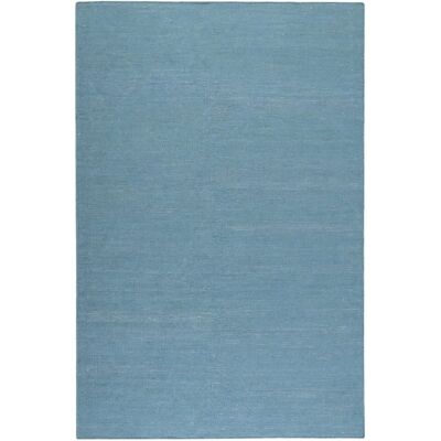 Alfombra Kilim de algodón turquesa Esprit Alfombra Kilim de algodón turquesa Esprit