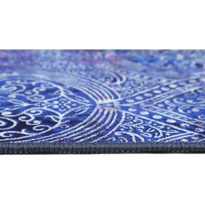 WECON HOME Louis Vintage Blau Badmatte - Badeteppich WECON HOME Louis Vintage Blau Badmatte - Badeteppich