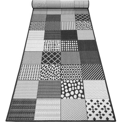 Esprit Chester Schwarz-Weiß Outdoor Teppich - Outdoor Teppich Esprit Chester Schwarz-Weiß Outdoor Teppich - Outdoor Teppich