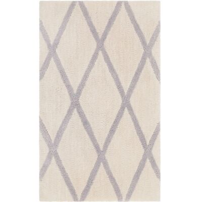 HOMIE LIVING San Bosa Badezimmermatte - Geometrisches Muster, Beige HOMIE LIVING San Bosa Badezimmermatte - Geometrisches Muster, Beige