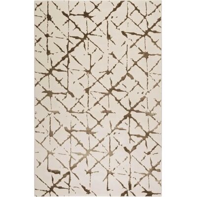 Esprit Beigefarbener Moderner Abstract-Teppich - 80x150cm Esprit Beigefarbener Moderner Abstract-Teppich - 80x150cm