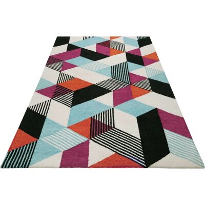 ESPRIT Uptown Bunt Handgetufteter Teppich - Teppich ESPRIT Uptown Bunt Handgetufteter Teppich - Teppich