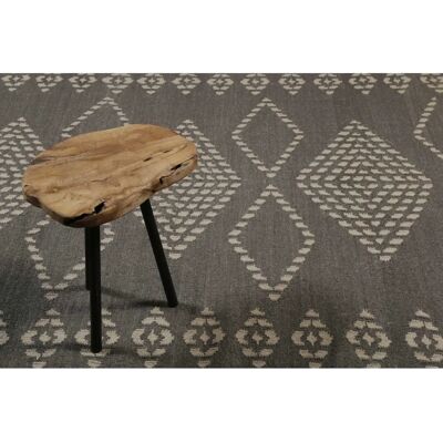 Green Looop Belmont Wollteppich - Rauten Muster - 160x230cm Green Looop Belmont Wollteppich - Rauten Muster - 160x230cm