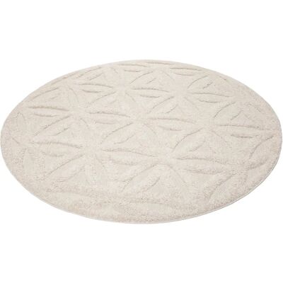 ESPRIT Shake Outdoor-Teppich - Rund 200cm, Wetterfest, Hoch-Tief-Effekt ESPRIT Shake Outdoor-Teppich - Rund 200cm, Wetterfest, Hoch-Tief-Effekt