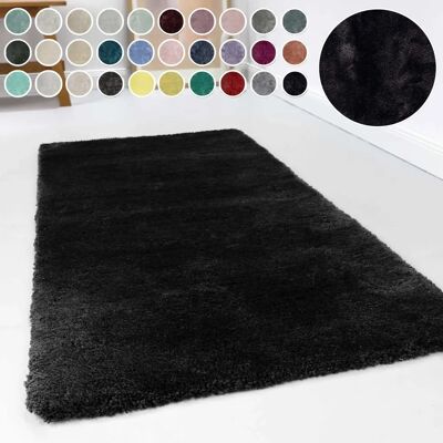 Esprit Relaxx Hochflor-Teppich - Rechteckig, 240x340cm, Schwarz - Teppich Esprit Relaxx Hochflor-Teppich - Rechteckig, 240x340cm, Schwarz - Teppich