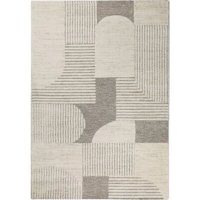 Wecon Home Teppich - Labyrinthmuster Beige - 80x150 cm Wecon Home Teppich - Labyrinthmuster Beige - 80x150 cm