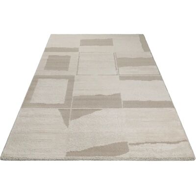 WECON HOME Ingvar Beige Teppich - 80x150cm, 18mm - Teppich WECON HOME Ingvar Beige Teppich - 80x150cm, 18mm - Teppich