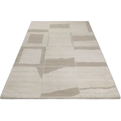WECON HOME Ingvar Teppich - Beige, 200x290cm, 18mm, Hoch-Tief WECON HOME Ingvar Teppich - Beige, 200x290cm, 18mm, Hoch-Tief