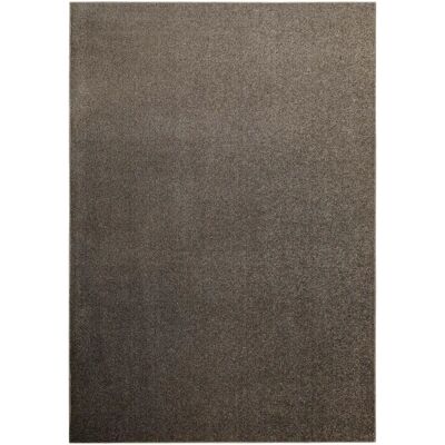 Wecon Home - Dunkelbraun melierter Kurzflorteppich - 200x300cm - Rug - Publicité Wecon Home - Dunkelbraun melierter Kurzflorteppich - 200x300cm - Rug - Publicité