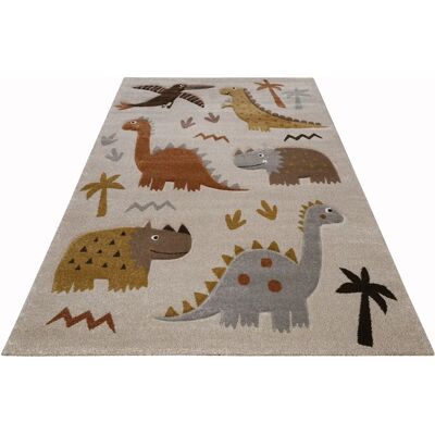 Smart Kids Dinosaur Kinderteppich - 140x200cm - Strapazierfähiges Polypropylen Smart Kids Dinosaur Kinderteppich - 140x200cm - Strapazierfähiges Polypropylen