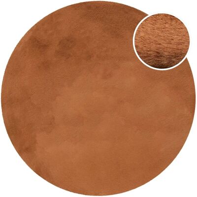 ESPRIT Alice Kunstfell Teppich - Rund, 100cm, Weich, Dicht - Für Fußbodenheizung ESPRIT Alice Kunstfell Teppich - Rund, 100cm, Weich, Dicht - Für Fußbodenheizung