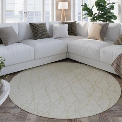 WECON HOME Hamptons TWENTYTHREE - Wollteppich, Rund, 200cm WECON HOME Hamptons TWENTYTHREE - Wollteppich, Rund, 200cm