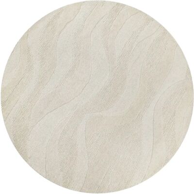 WECON HOME - Hamptons THIRTYFOUR - Cremeweiß - Ø180 cm - Rug WECON HOME - Hamptons THIRTYFOUR - Cremeweiß - Ø180 cm - Rug
