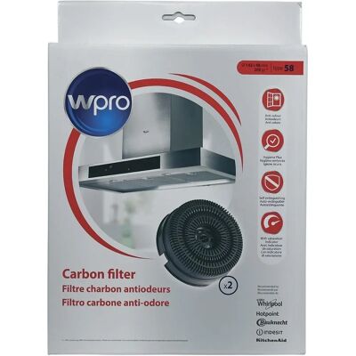 Whirlpool Modell AKB000/1 Aktivkohlefilter Pack 2 - Dunstabzugshaubenfilter Whirlpool Modell AKB000/1 Aktivkohlefilter Pack 2 - Dunstabzugshaubenfilter