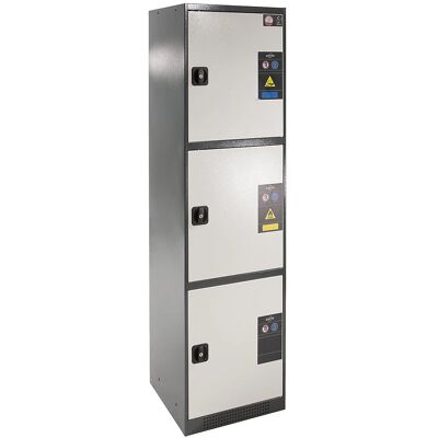 Armoire pour produits chimiques MULTIRISK - Rouge, Gris clair, Jaune Armoire pour produits chimiques MULTIRISK - Rouge, Gris clair, Jaune