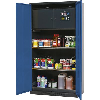 Armadio chimico asecos - Acciaio, blu genciana RAL 5010, 2 ante Armadio chimico asecos - Acciaio, blu genciana RAL 5010, 2 ante