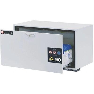 asecos Armoire ignifuge - Modèle 90, Jaune, Acier, Serrure asecos Armoire ignifuge - Modèle 90, Jaune, Acier, Serrure