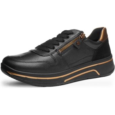 Ara Sapporo 3.0 Baskets pour Femmes - Sportif Noir - Publicité Ara Sapporo 3.0 Baskets pour Femmes - Sportif Noir - Publicité