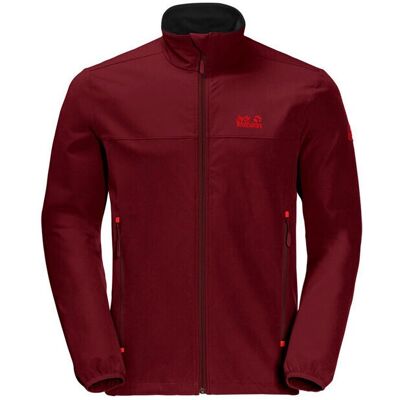 Jack Wolfskin Crestview Jacket - Red, Model 1305471 2049, Size Medium - Jacket Jack Wolfskin Crestview Jacket - Red, Model 1305471 2049, Size Medium - Jacket