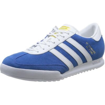 Baskets Adidas Beckenbauer - Blanc/Or - Baskets - Publicité Baskets Adidas Beckenbauer - Blanc/Or - Baskets - Publicité