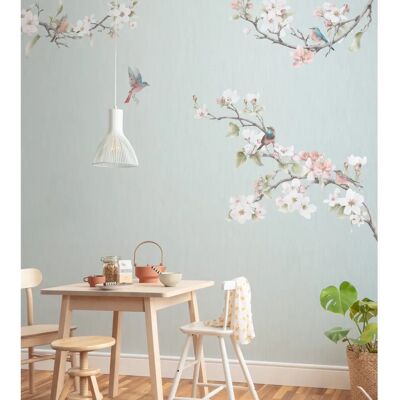 KOMAR Apple Bloom Blumen Tapete - Tapete KOMAR Apple Bloom Blumen Tapete - Tapete