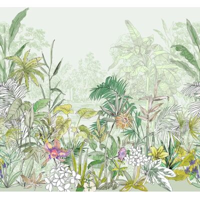 KOMAR - Digitaldruck Vlies - Hortus - 250x250cm - Wandbild KOMAR - Digitaldruck Vlies - Hortus - 250x250cm - Wandbild
