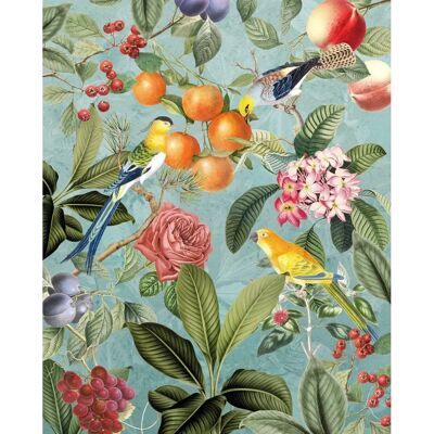 KOMAR Digitaldruck Vlies - Birds and Berries - 200x250cm Tapete KOMAR Digitaldruck Vlies - Birds and Berries - 200x250cm Tapete