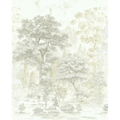 KOMAR Noble Trees Wall Mural - Botanical Floral Wallpaper KOMAR Noble Trees Wall Mural - Botanical Floral Wallpaper