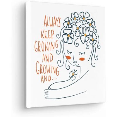 KOMAR - Keep Growing - Mehrfarbig - Canvas print KOMAR - Keep Growing - Mehrfarbig - Canvas print