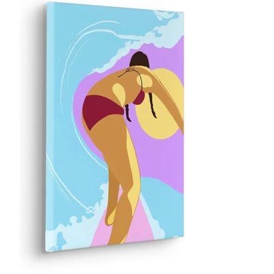KOMAR Tube Riding - bunt - 30x40 cm - Wandbild KOMAR Tube Riding - bunt - 30x40 cm - Wandbild