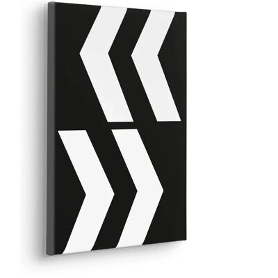 KOMAR - Typo Arrows - schwarz/weiß - 30x40 cm - Wandbild KOMAR - Typo Arrows - schwarz/weiß - 30x40 cm - Wandbild