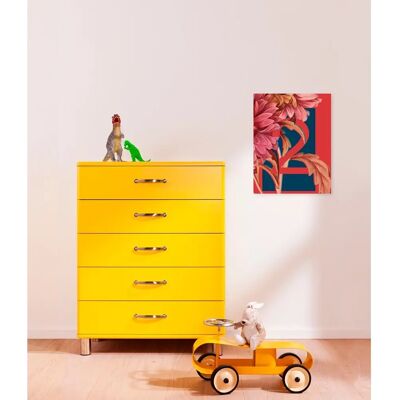 KOMAR - Number 2 - 30x40 cm - Multicolor - Wall art KOMAR - Number 2 - 30x40 cm - Multicolor - Wall art