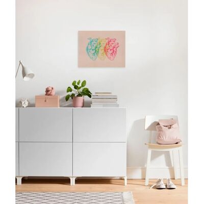 KOMAR - Heart Variants - 30x40 cm - Wall Art KOMAR - Heart Variants - 30x40 cm - Wall Art