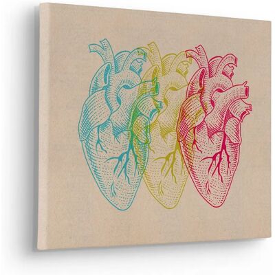KOMAR - Heart Variants - 30x40 cm - Wall Art KOMAR - Heart Variants - 30x40 cm - Wall Art