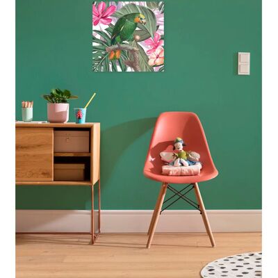 KOMAR - Hibiscus Flirt - Bunt - Gerahmt - Wandbild KOMAR - Hibiscus Flirt - Bunt - Gerahmt - Wandbild