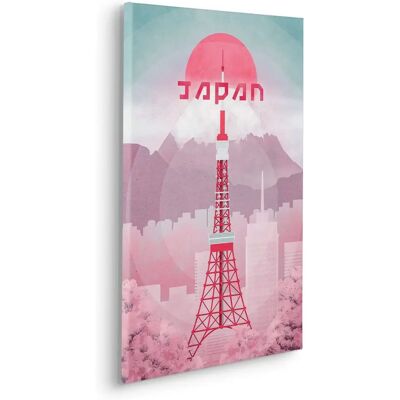 KOMAR Vintage Travel Japan Wandbild - 40x60cm KOMAR Vintage Travel Japan Wandbild - 40x60cm