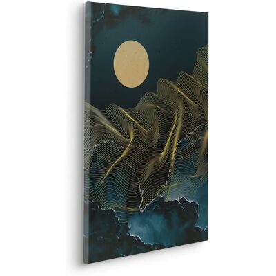 KOMAR Moon Waves Wandbild - 40x60cm, bunt KOMAR Moon Waves Wandbild - 40x60cm, bunt