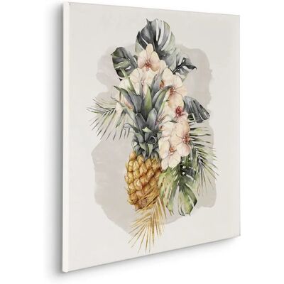 KOMAR Ananas Mûr Wandbild - 60x60cm - Langlebig, Umweltfreundlich KOMAR Ananas Mûr Wandbild - 60x60cm - Langlebig, Umweltfreundlich