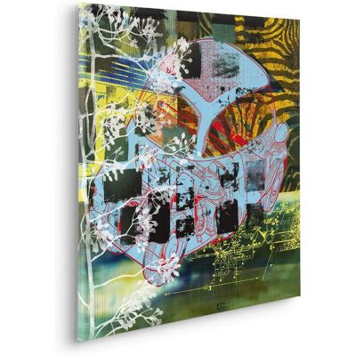 KOMAR Stapel aus Schrott Wandbild - Langlebig, Umweltfreundliches Leinwandbild KOMAR Stapel aus Schrott Wandbild - Langlebig, Umweltfreundliches Leinwandbild